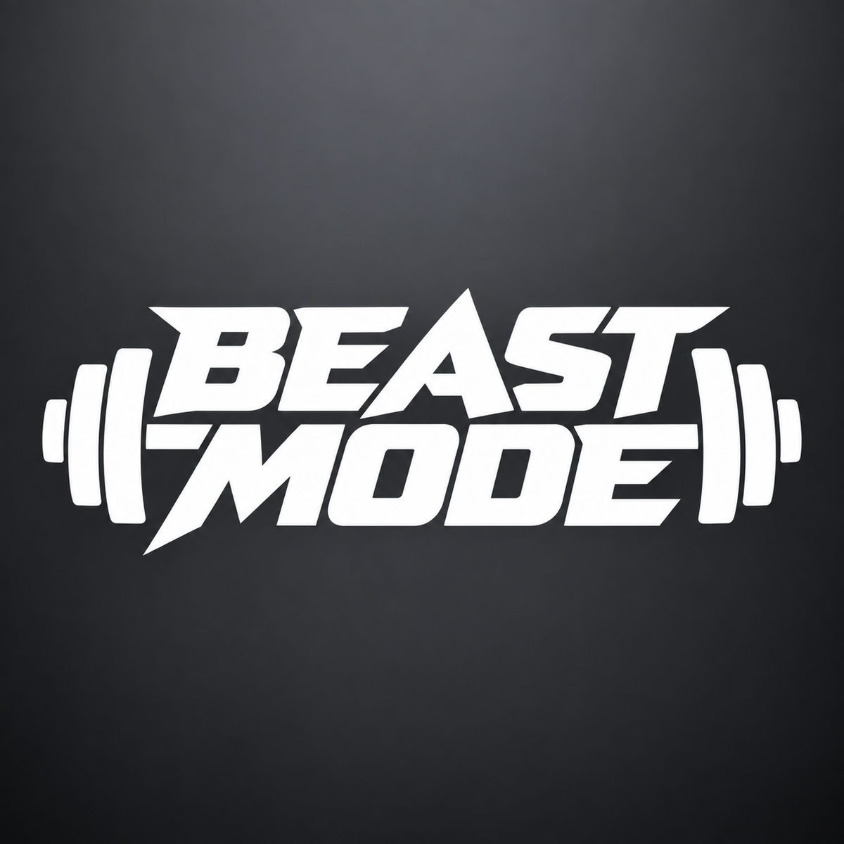 Beast Mode Vinyl Sticker