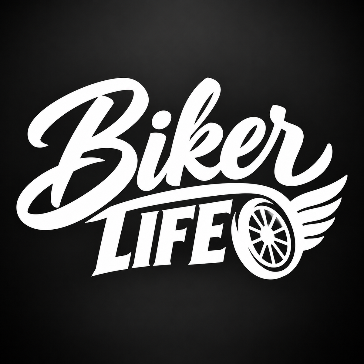 Biker Life Vinyl Sticker