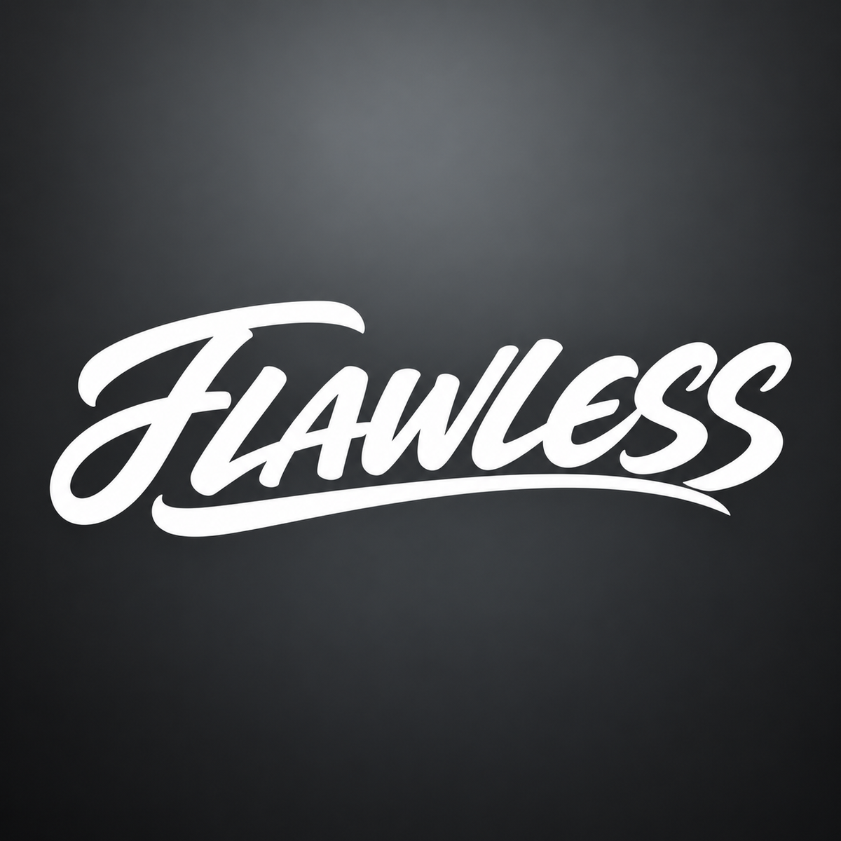 Flawless Vinyl Sticker