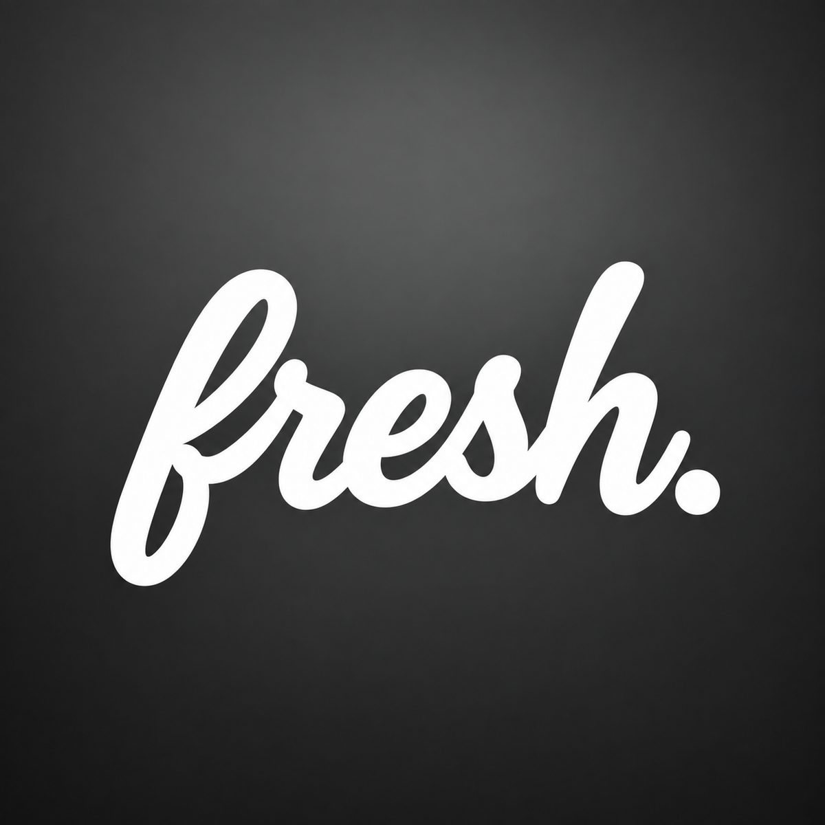 Fresh Vinyl Sticker