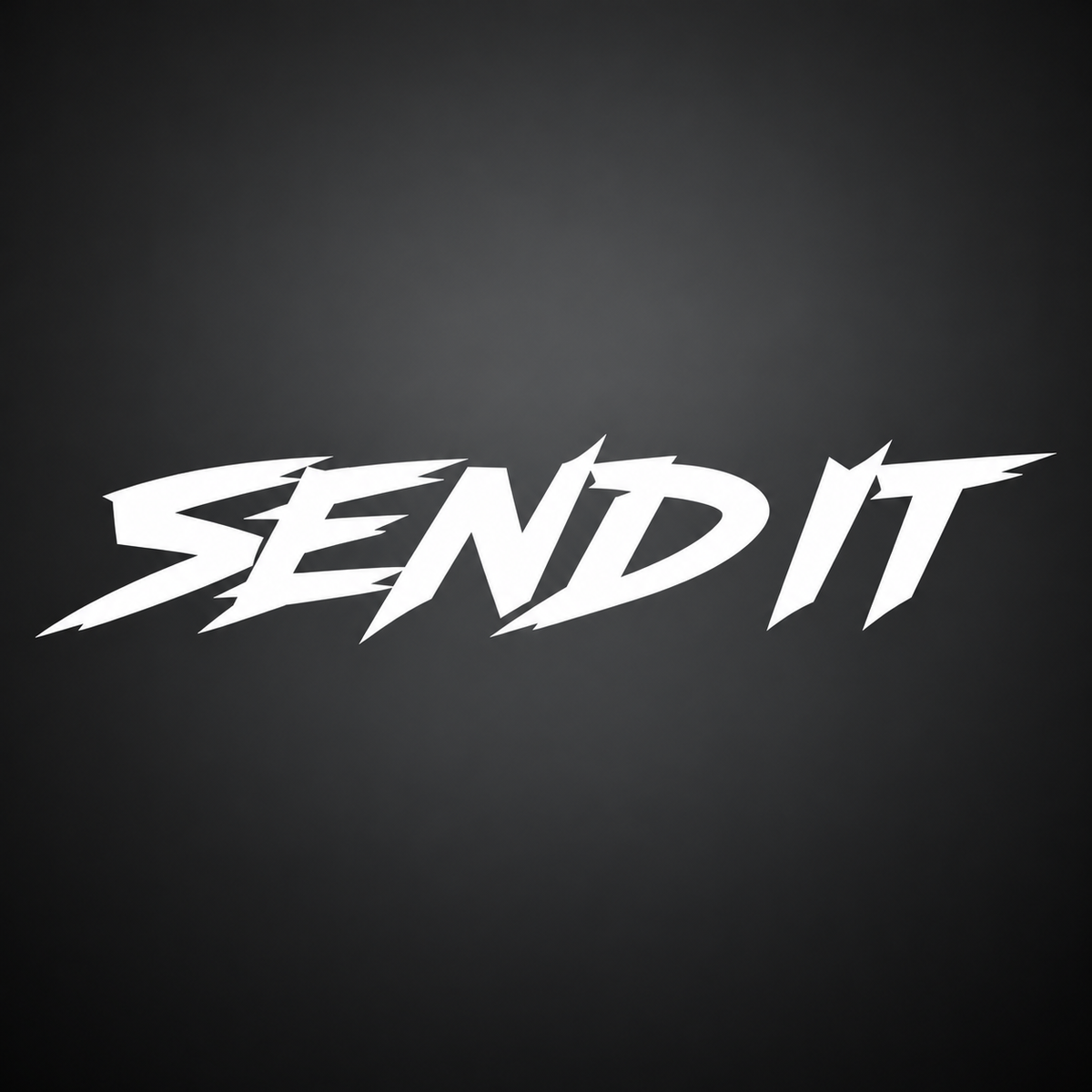 Send It vinyl sticker