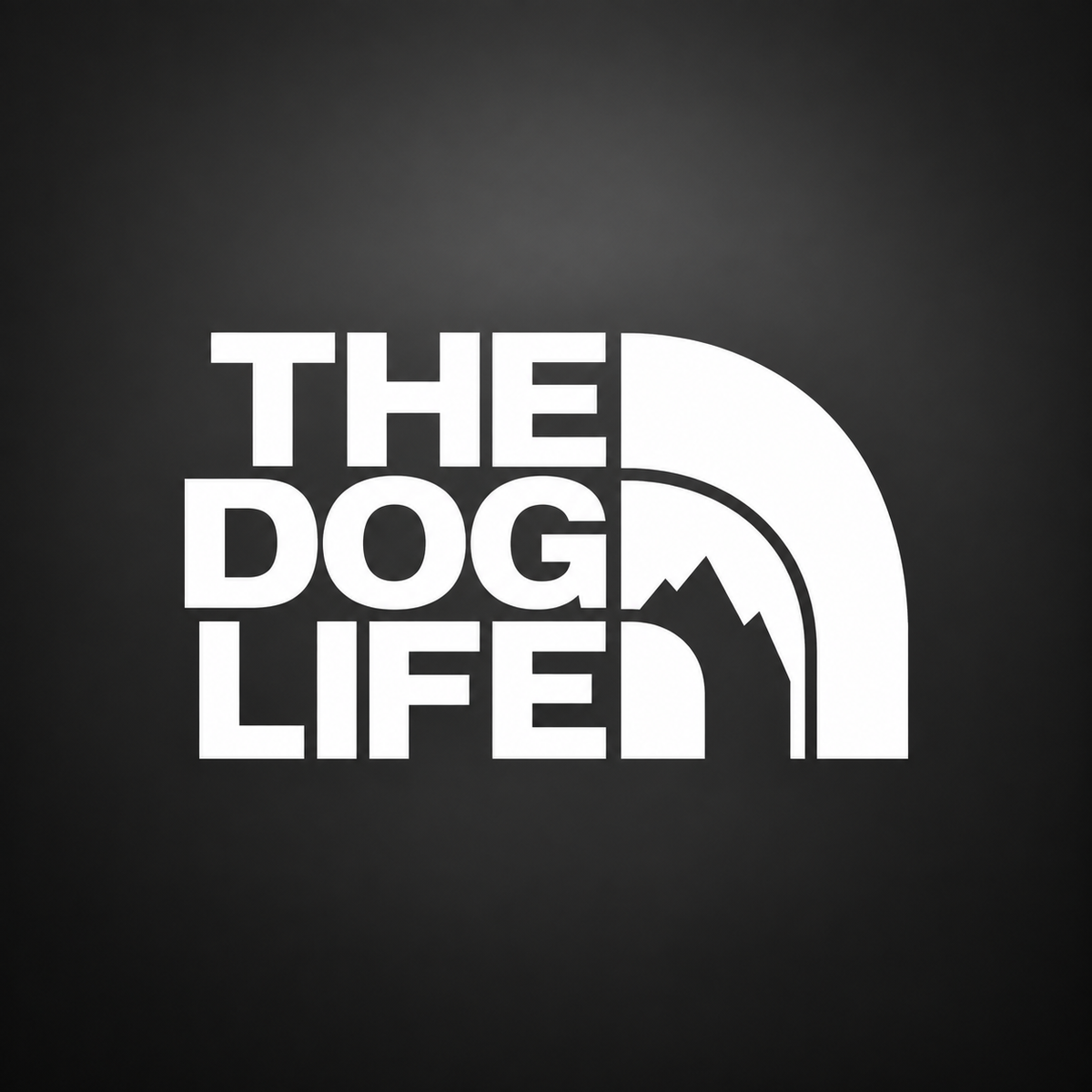 The Dog Life Vinyl Sticker